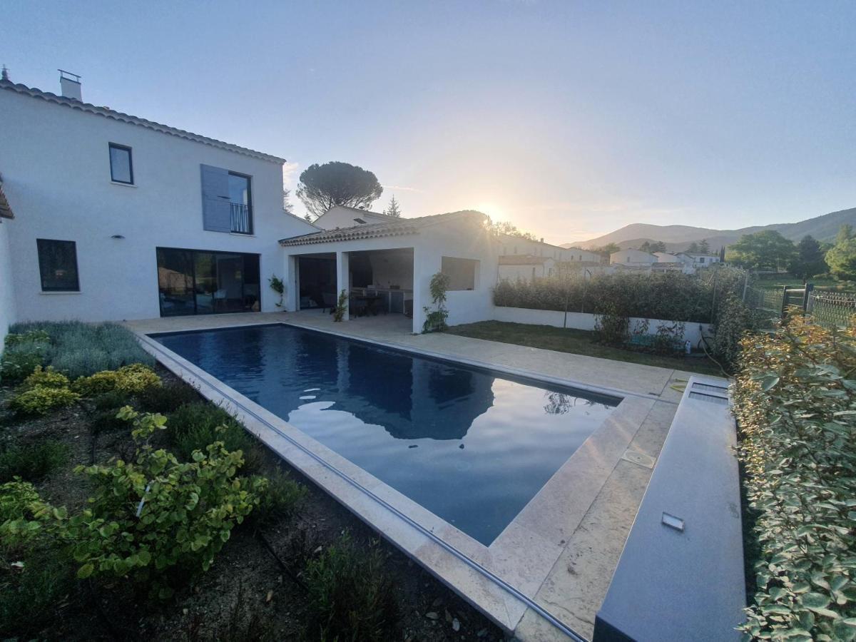 Onze Villa In Provence, Mont Ventoux, New Luxury Villa, Private Pool, Stunning Views, Outdoor Kitchen, Big Green Egg Malaucene Exterior photo