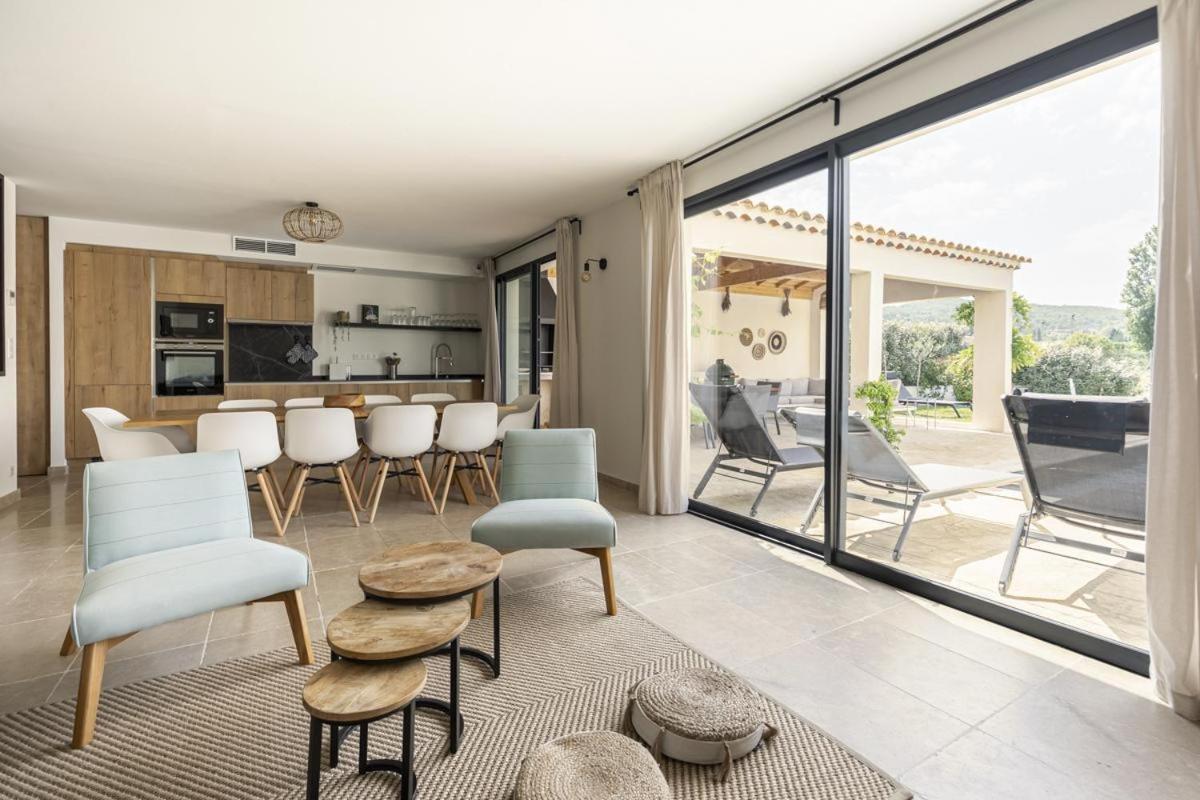 Onze Villa In Provence, Mont Ventoux, New Luxury Villa, Private Pool, Stunning Views, Outdoor Kitchen, Big Green Egg Malaucene Exterior photo